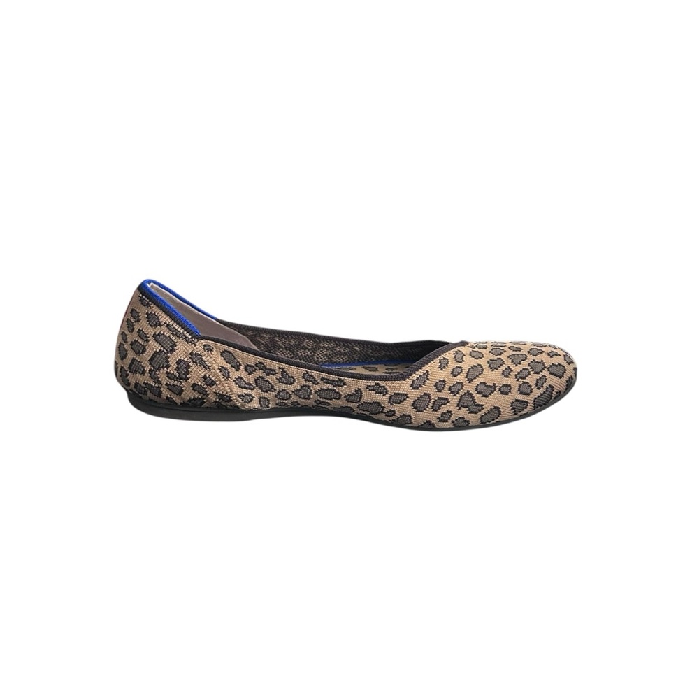 Rothy’s Leopard Print The Point Toe Flats Size 9 - Picture 6 of 12